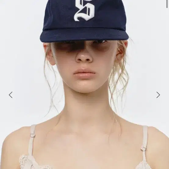 [BUNJANG] Sunburn Project Navy 'S' Embroidered Ball Cap / (미착용) 선번프로젝트 네이비 'S' 자수 볼캡