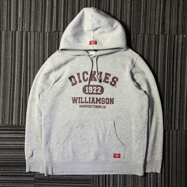 [BUNJANG] Dickies Williamson Logo Hoodie / 디키즈 그레이 1922 윌리엄슨 로고 후드티