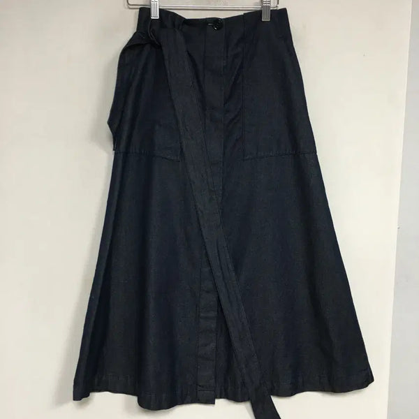 [BUNJANG] Massimo Dutti Denim Wrap Skirt / 마시모두띠 데님 랩 스커트 34