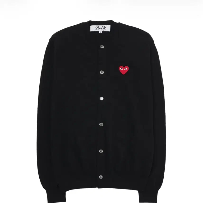 [BUNJANG] Comme des Garçons Black Cardigan / 꼼데가르송 블랙 가디건