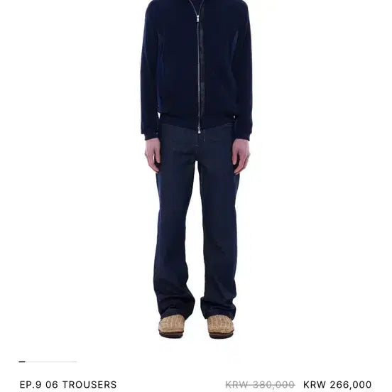 [BUNJANG] XLIM Trousers Indigo S / XLIM EP.9 06 트라우저 인디고 S