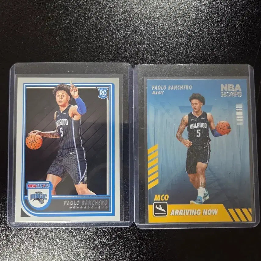 [BUNJANG] Paolo Banchero 2022-23 NBA Hoops Rookie Card - Set of 2 / 파올로 반케로 NBA HOOPS 루키  카드 2종
