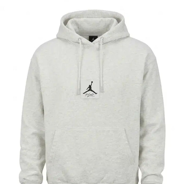 [BUNJANG] Nike Jordan Essentials Fleece Hoodie (Grayish White) M / [M/95] 나이키 조던 에센셜 플리스 후디 (그레이빛 화이트)