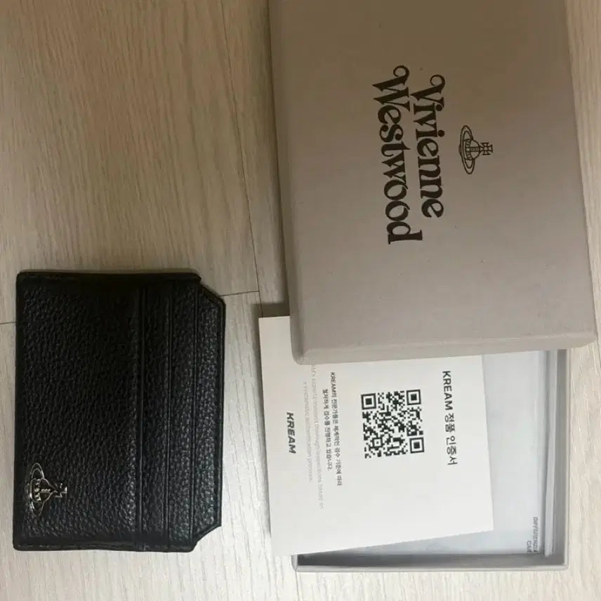 [BUNJANG] Vivienne Westwood Black Card Holder / 비비안웨스트우드 카드지갑 블랙