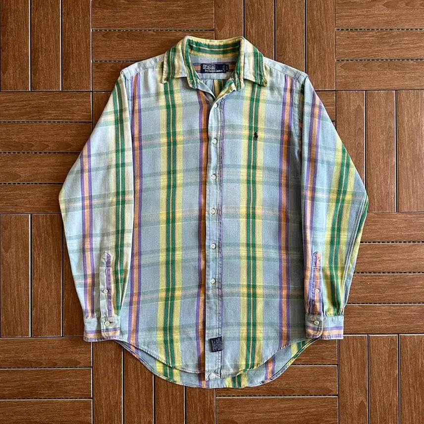 [BUNJANG] Polo Ralph Lauren Madras Check Cotton Shirt / 폴로 랄프로렌 마드라스 체크 코튼 셔츠 S