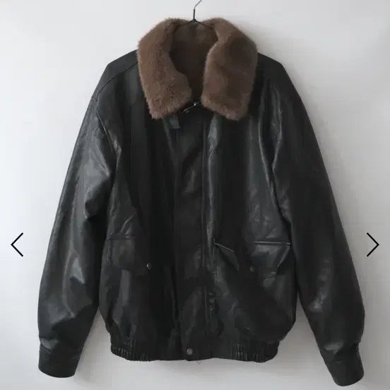 [BUNJANG] Keira Buckle Leather Mustang Jacket / Keira 버클 레더 무스탕