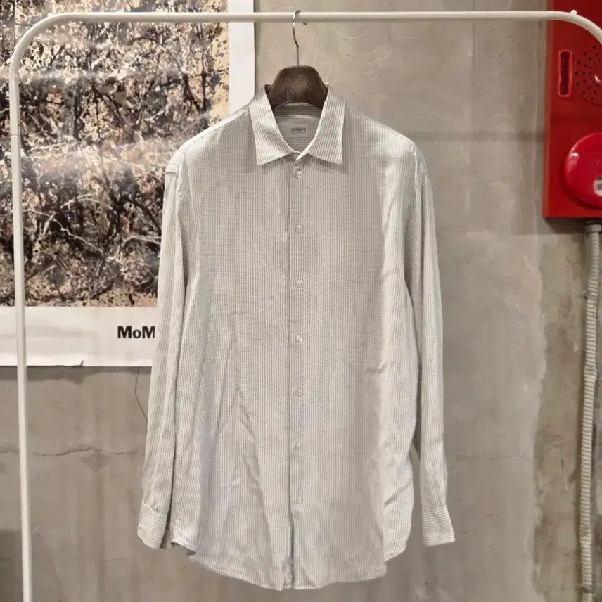 [BUNJANG] Giorgio Armani Collezioni Men's Shirt Size 100 / 아르마니 꼴레지오니 셔츠 남성100
