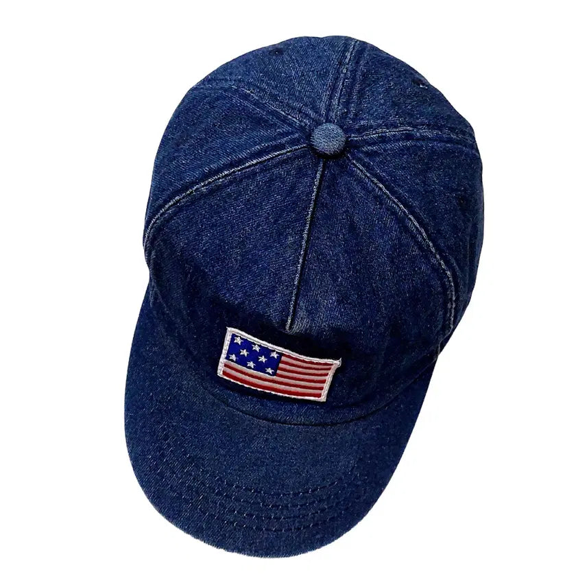 [BUNJANG] Vintage Denim Baseball Cap (Dark Blue) / 빈티지 빈티지한 데님야구모자 58 진청 17676