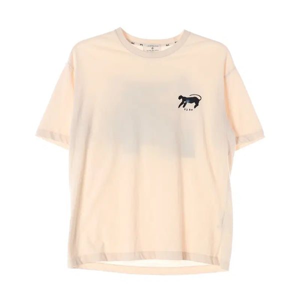 [BUNJANG] Customellow Cotton Printing T-Shirt M / 커스텀멜로우 코튼 프린팅 반팔 티 M