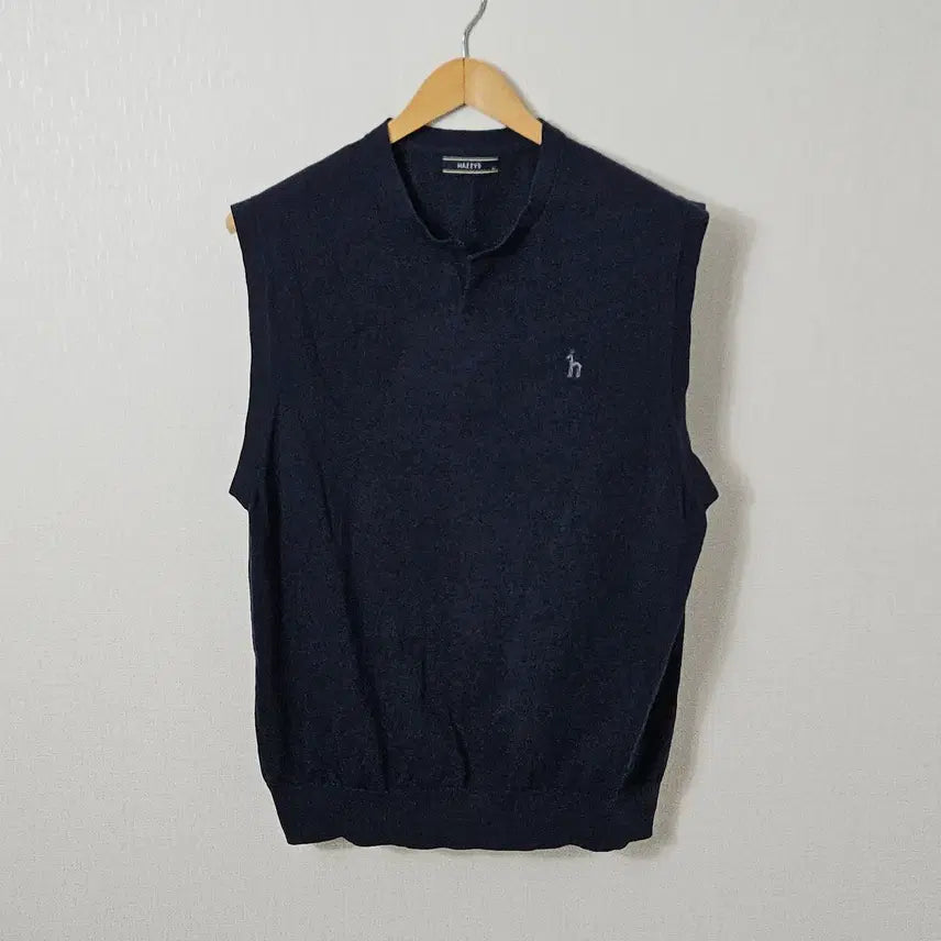 [BUNJANG] Hazzys Mesh Nylon Knit Vest (Men's, Size 110) / 헤지스 메쉬 나일론 니트조끼 베스트 남성 110
