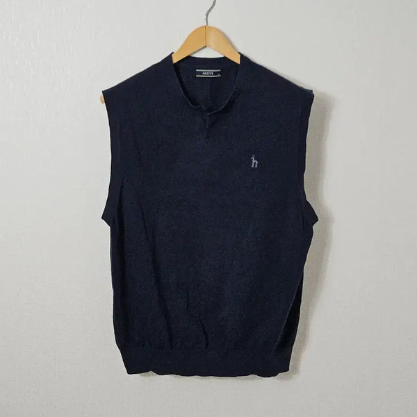 [BUNJANG] Hazzys Mesh Nylon Knit Vest (Men's, Size 110) / 헤지스 메쉬 나일론 니트조끼 베스트 남성 110