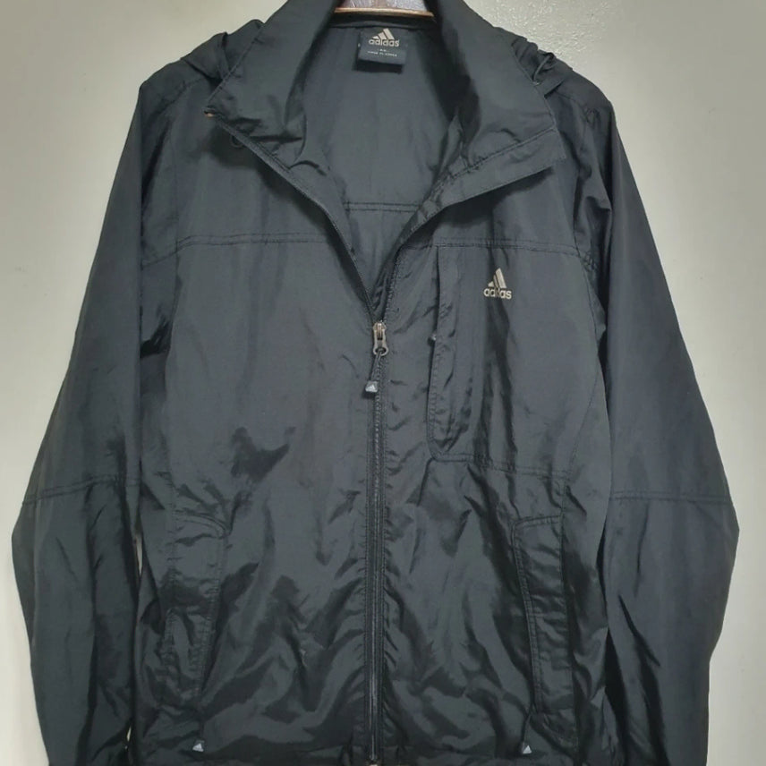 [BUNJANG] Adidas Windbreaker Black Size 85 / 아디다스 바람막이 85 블랙