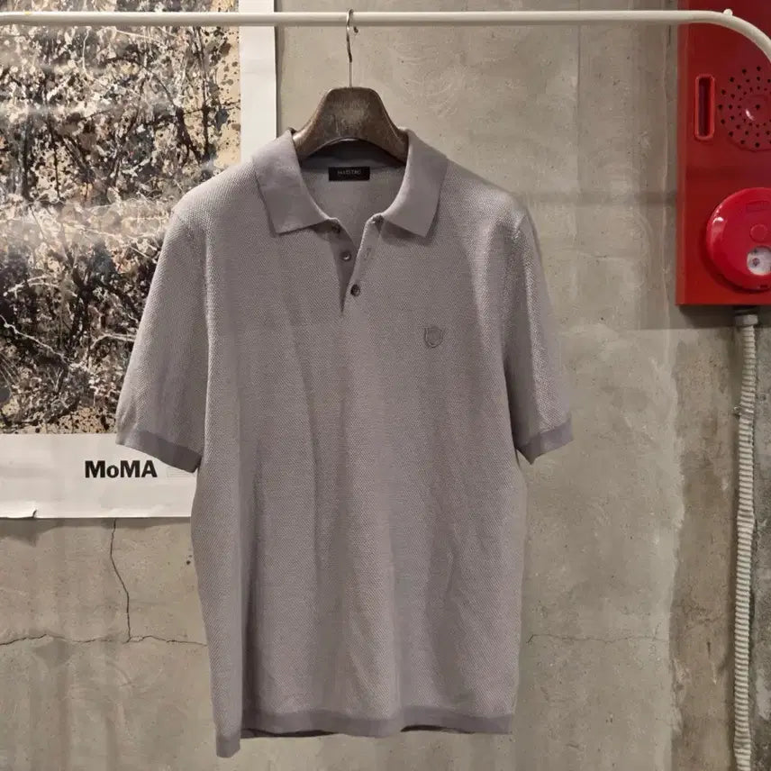 [BUNJANG] Maestro Polo Knit Men's Size 100 / 마에스트로 폴로니트 남성100