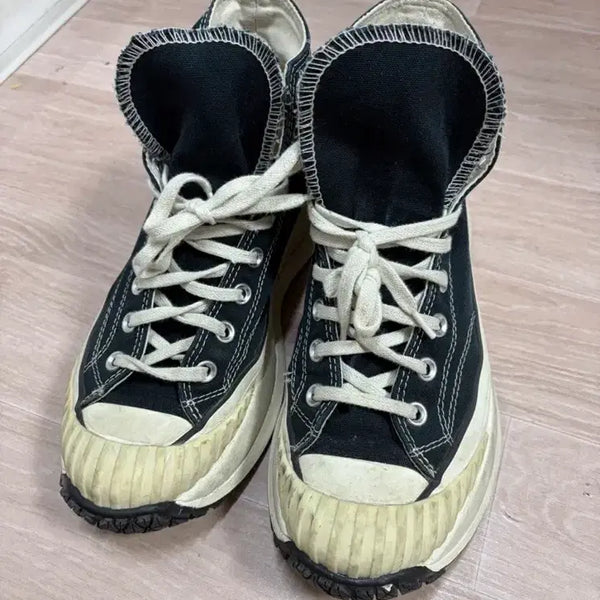 [BUNJANG] Converse Chuck 70 AT-CX Platform High Top Black / 컨버스 척70 AT-CX 플랫폼 하이 블랙 260