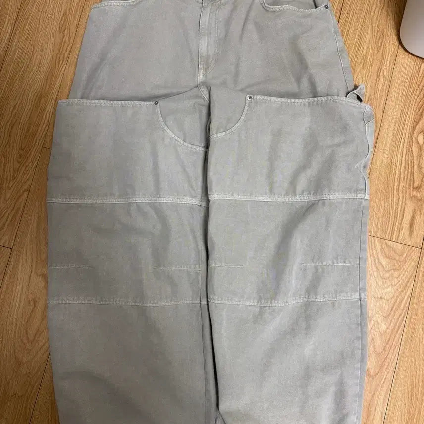 [BUNJANG] Nonude Double Knee Beige Pants / 논노드 더블니 베이지 3사이즈 판매합니다