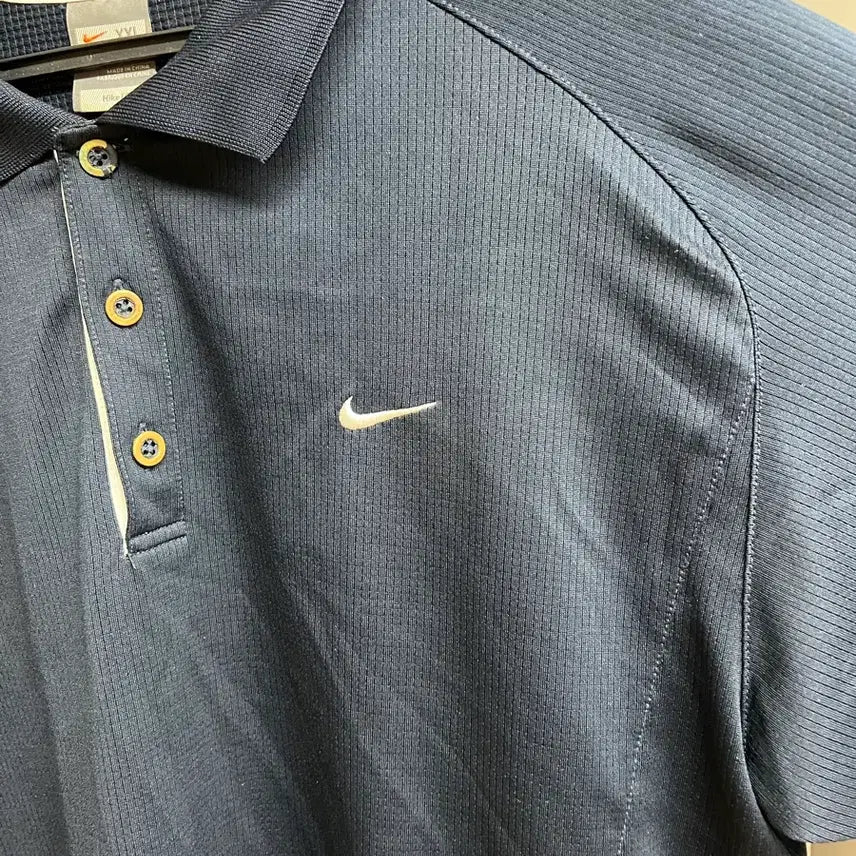 [BUNJANG] Nike Dri-FIT Navy Polo Shirt XXL / 나이키 드라이핏 XXL 네이비 폴로티셔츠