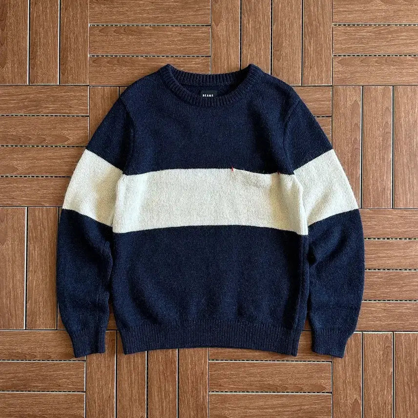 [BUNJANG] BEAMS Alpaca Wool Knit Sweater / 빔즈 알파카 울 니트 스웨터 S