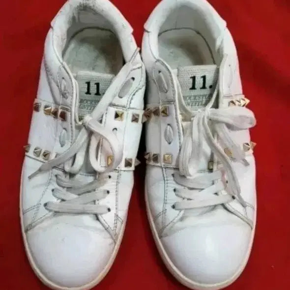 [BUNJANG] Valentino Rockstud Sneakers White / 발렌티노 스니커즈 락스터드 화이트