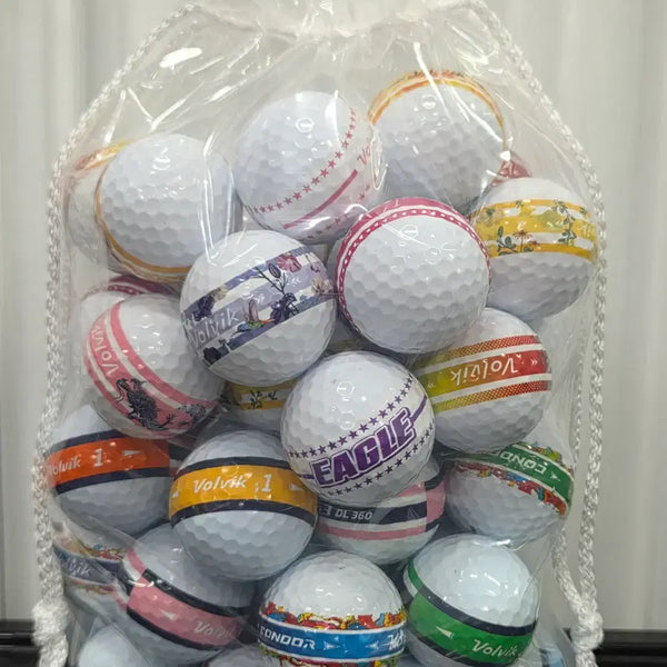 [BUNJANG] Volvik Vista 3 Condor A-Grade 3-Piece Used Golf Balls (50 Count) / 볼빅 A급 비스타3 콘도르 3피스 로스트볼 50구 중고골프공
