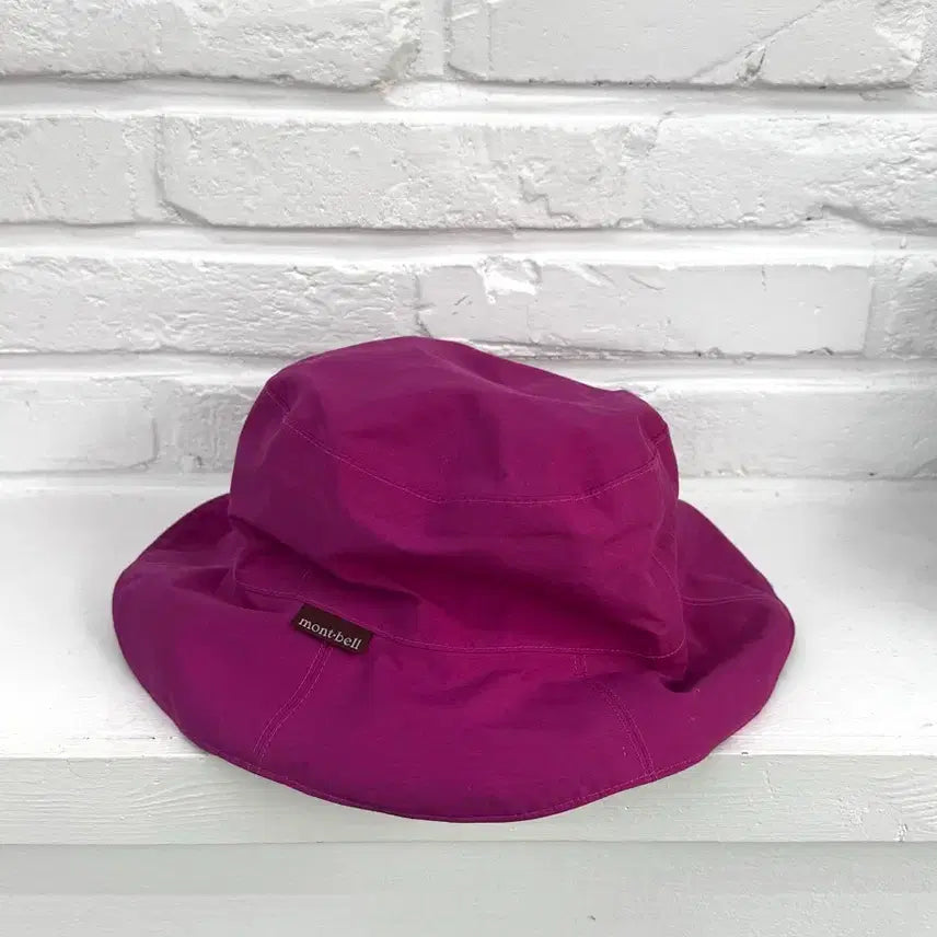 [BUNJANG] Montbell Pink Gore-Tex Bucket Hat / 몽벨 핑크 고어텍스 버킷햇
