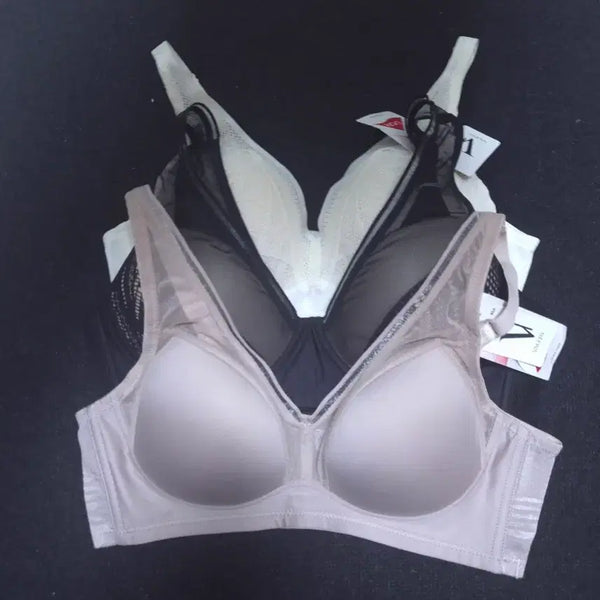 [BUNJANG] Valery Lace Bra and Panty 3 Set Bundle / [85A] 발레리 외 레이스 브라팬티 3세트 일괄