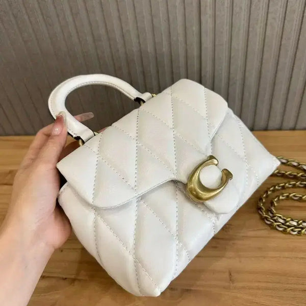 [BUNJANG] Coach Tabby Top Handle Crossbody Bag / COACH/슬릿 장식 TABBY 탑 핸들 크로스백