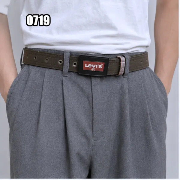 [BUNJANG] Levi's Vintage Leather Belt / 리바이스 빈티지 가죽 벨트 새상품