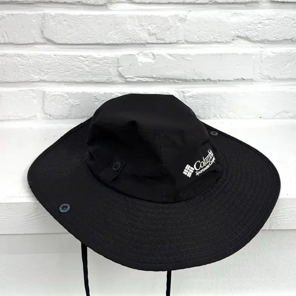 [BUNJANG] Columbia Black GORE-TEX Bucket Hat / 콜롬비아 블랙 고어텍스 버킷햇