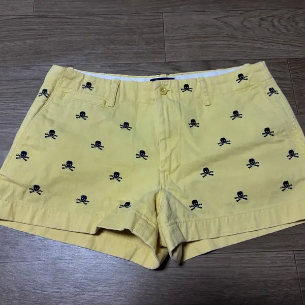 [BUNJANG] Polo Rugby Line Skull Hot Pants Shorts / 30) 폴로 럭비 라인 스컬 핫 팬츠 쇼츠