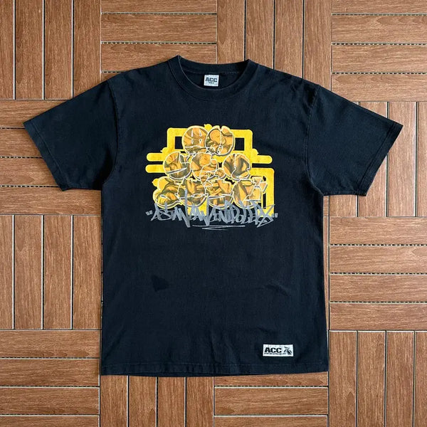 [BUNJANG] Acne Studios Logo Print Cotton Short Sleeve T-Shirt XL / Acc tomi-e 프린팅 로고 코튼 반팔티 XL