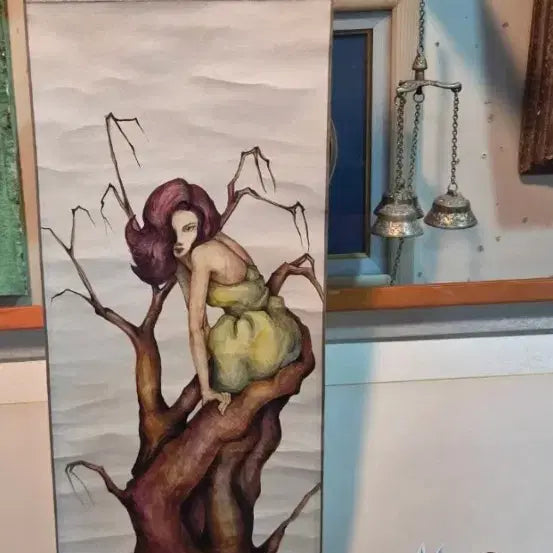 [BUNJANG] Korean Folk Painting Scroll (89cm) / 22   89 센치 족자내용물사이즈 민화그림