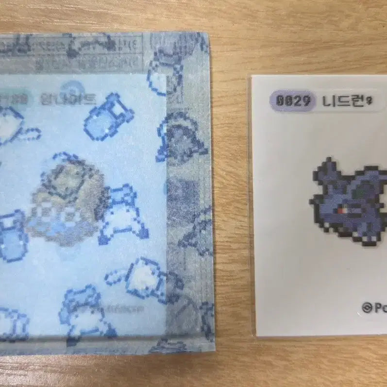 [BUNJANG] Pokemon Stickers Pixel Sealed + Unsealed OPP Film / 포켓몬 띠부씬 픽셀 미개봉+개봉opp필름 판매