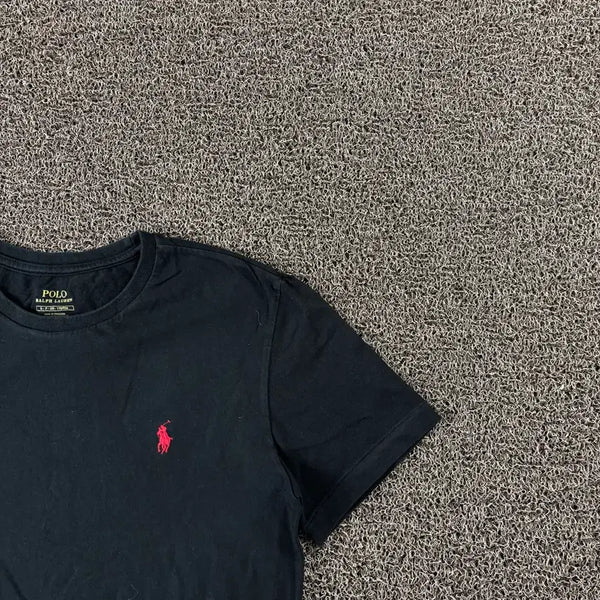 [BUNJANG] Polo Ralph Lauren Pony Black Short-Sleeve T-Shirt / 폴로 랄프로렌 포니 블랙 반팔티셔츠