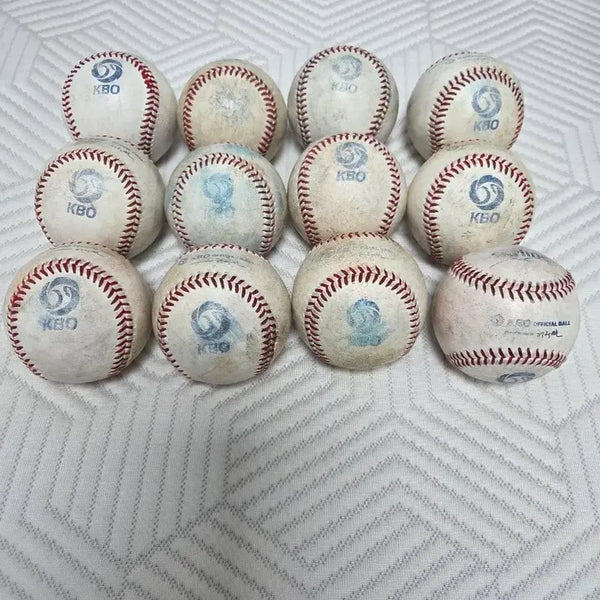 [BUNJANG] KBO Official Baseball 12-Ball Bundle / KBO 공인구 12구 일괄판매