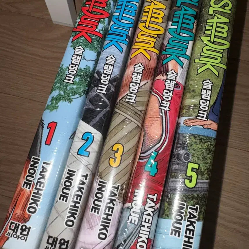 [BUNJANG] Slam Dunk New Edition Vol. 1-5 Sealed / 슬램덩크 신장재편판 1-5 미개봉