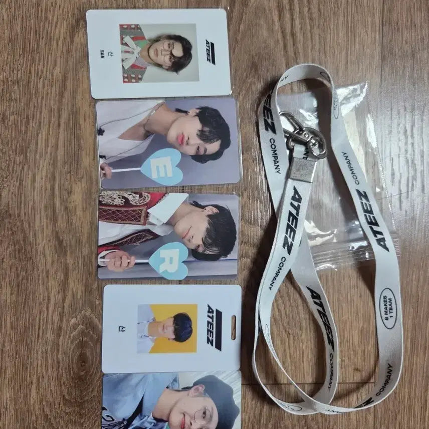 [BUNJANG] ATEEZ San, Mingi Photocard & Poster Bundle Set / 에이티즈 최산, 민기 포카 및 포스터 일괄 판매합니다