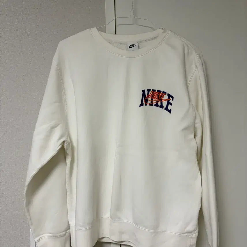 [BUNJANG] Nike Sweatshirt White / 나이키 맨투맨 화이트