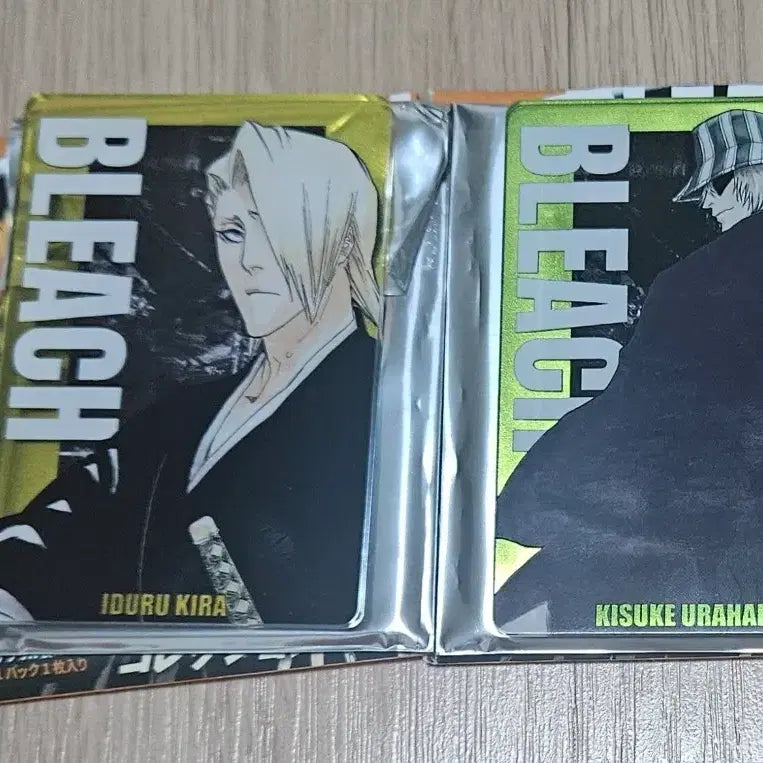 [BUNJANG] Bleach Status Card Kisuke Urahara & Izuru Kira Bundle Set / (일괄)블리치 스테이터스카드 우라하라키스케 이즈루키라