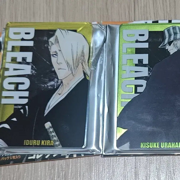 [BUNJANG] Bleach Status Card Kisuke Urahara & Izuru Kira Bundle Set / (일괄)블리치 스테이터스카드 우라하라키스케 이즈루키라