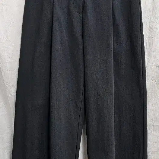 [BUNJANG] Wide Leg Slacks Pants / 와이드 슬랙스 팬츠