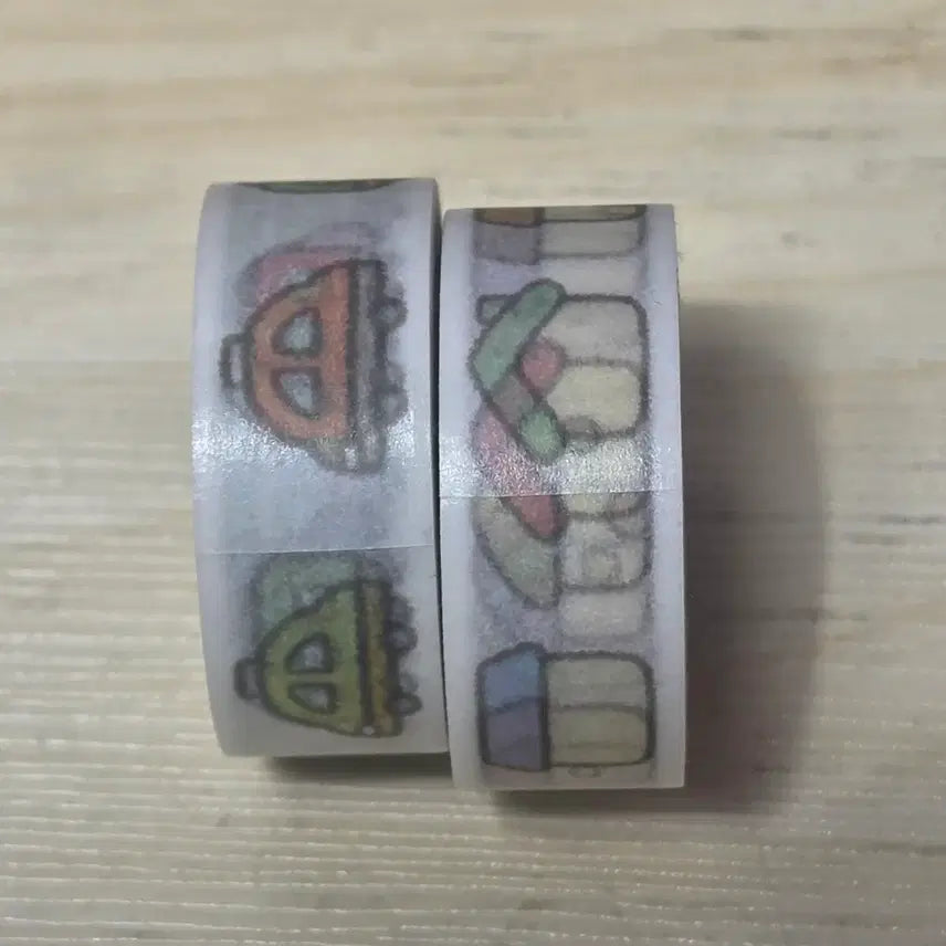 [BUNJANG] Happy Happy Moo Masking Tape Set / 해피해피무 통마테 일괄