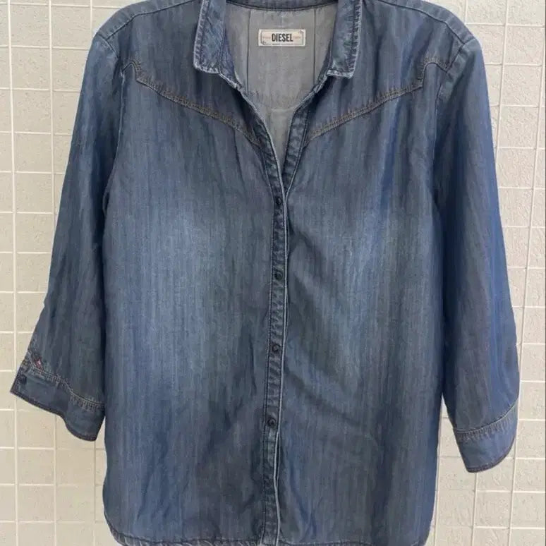 [BUNJANG] Diesel Blue Denim Shirt / 디젤 데님 셔츠
