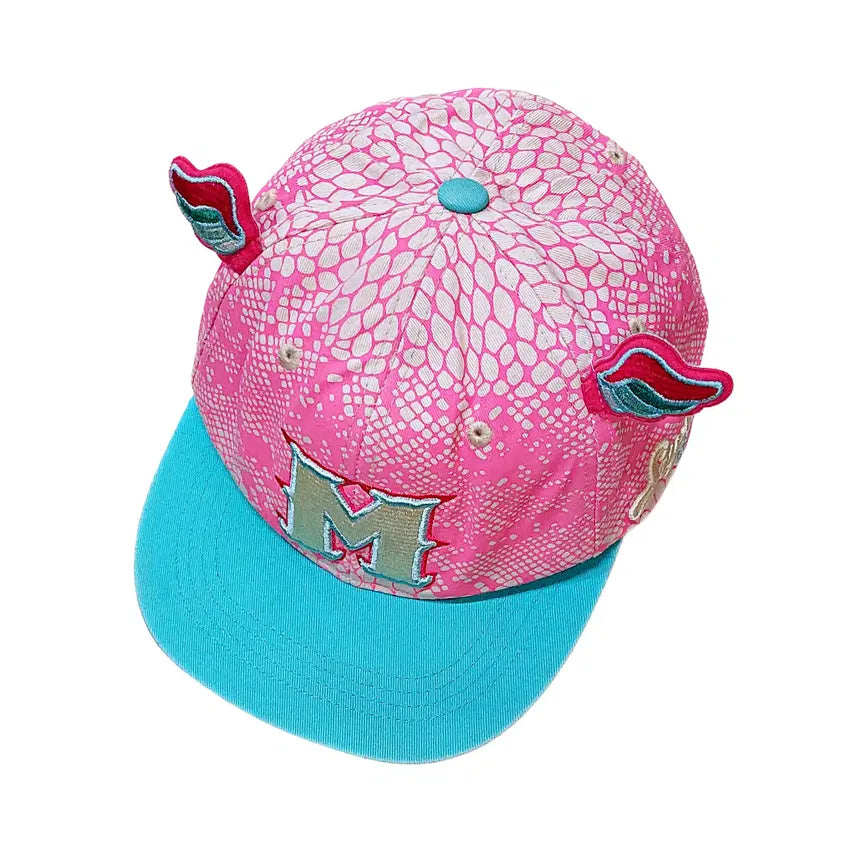 [BUNJANG] SMB Kitsch Snapback Hat - Pink / 에스엠비 키치한 스냅백모자 55 핑크 16846