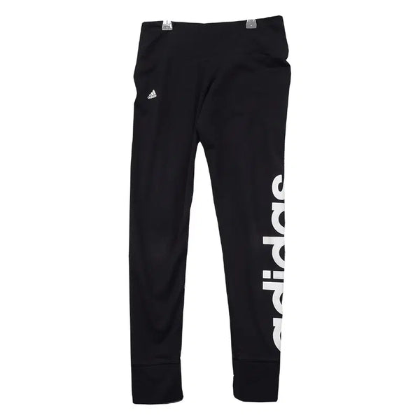 [BUNJANG] Adidas Printed Black Leggings / 아디다스 프린팅 블랙 레깅스 090