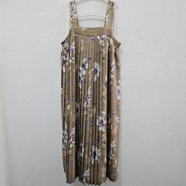 [BUNJANG] Nona One-Piece Dress Brown Size 66 / NONA 원피스 여 66 J6516