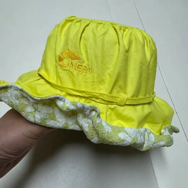 [BUNJANG] Nepa Women's Mesh-Lined Flower Bucket Hat / (상태SS) 네파 여성용 메쉬안감 플라워 기능성 버킷햇