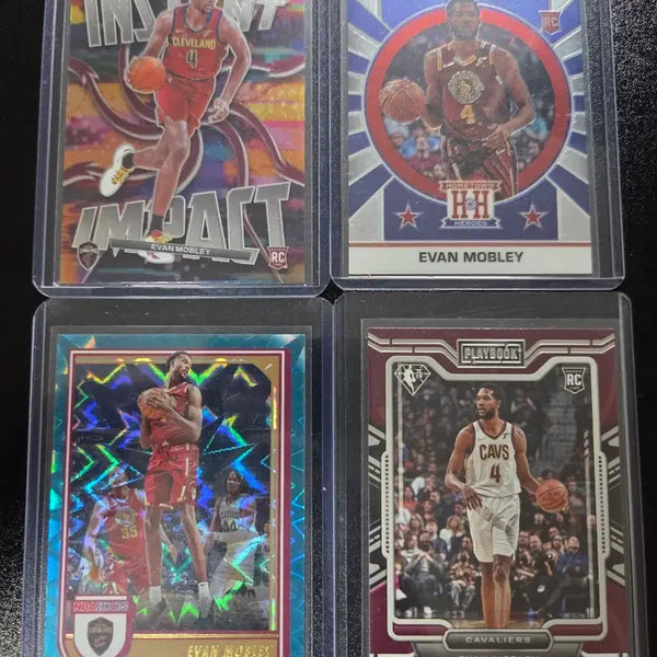 [BUNJANG] NBA Evan Mobley Rookie Card 4-Set / nba 에반 모블리 농구 루키 카드 4종 세트
