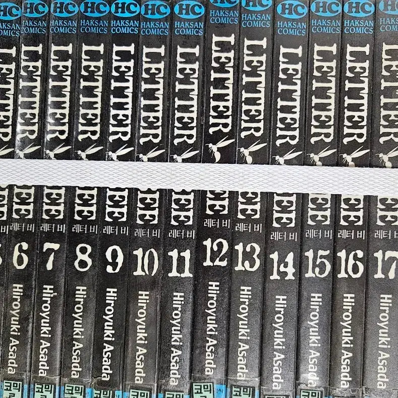 [BUNJANG] Letter Bee Complete Set Volumes 1-20 Manga / 레터비1-20완