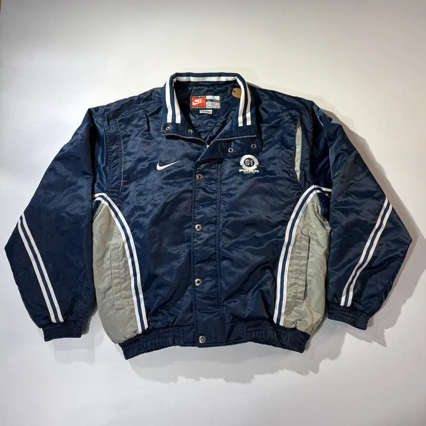 [BUNJANG] 90s Nike Korea Team Sports Old School Nylon Jacket / 90s 나이키 코리아 팀 스포츠 올드스쿨 나일론 자켓