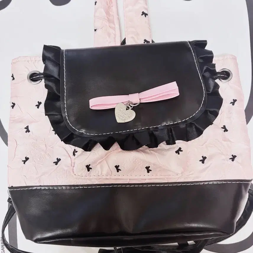 [BUNJANG] Temu Ribbon Backpack Bag / 테무 양산형 지뢰계 리본 백팩 가방